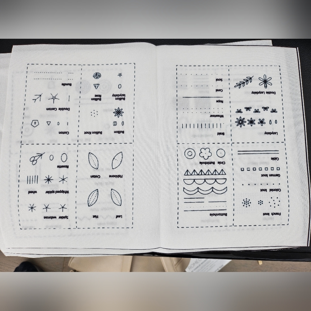 White Stitch Book - Picture 3 of 4